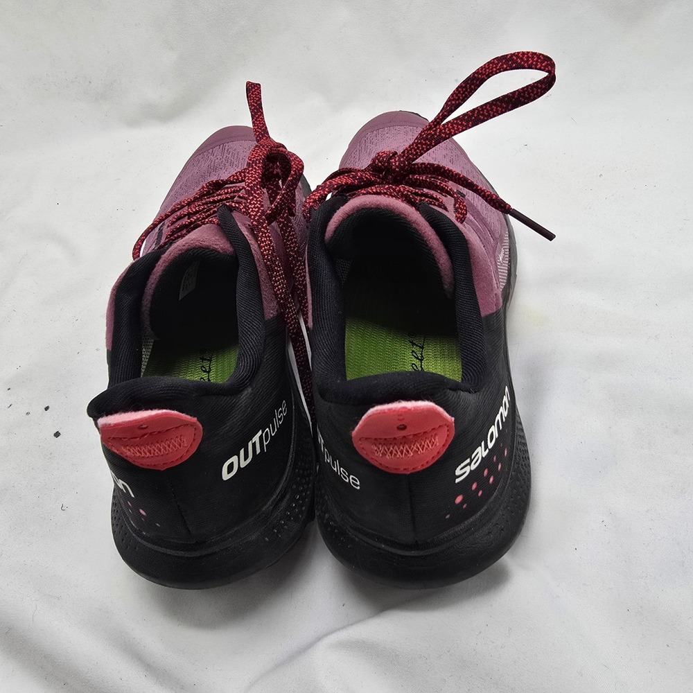 Salomon Outpulse Gore Tex Womens Trail Running Hiking Shoes Purple Size 7.5 - Picture 4 of 10